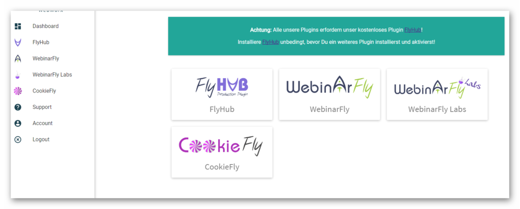 Webinarfly plugin